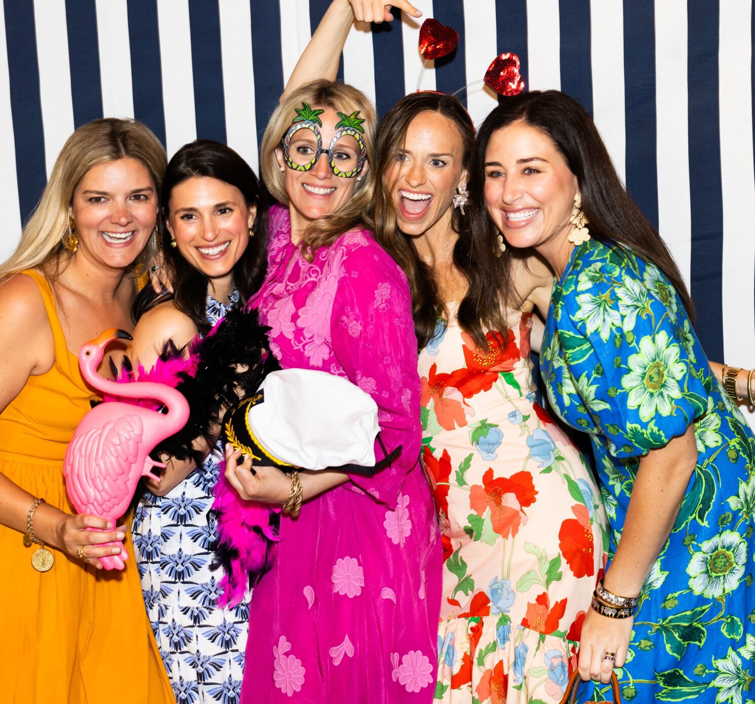 Emily Sturgess (co-chair), Amy Tarnowicz, Julia Goodwin, Amy Fansler and Megan Fansler. (Photo by Subar Photography)